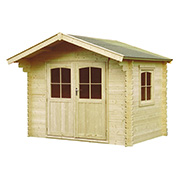 abri de jardin en bois valograk - decor et jardin